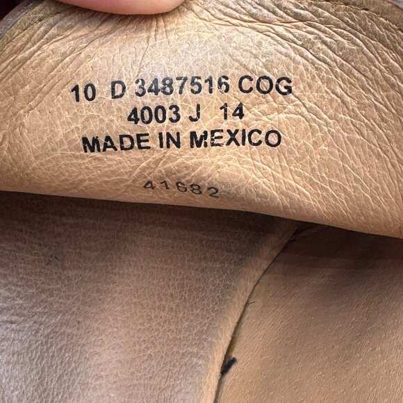 Frye Phillip Crepe Chukka Boots Brown Leather Mens Size 10D With Lace-Up Closure - Picture 10 of 12